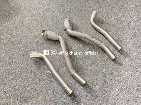 Upgrade MB W463A/W464 G63 AMG M177 Downpipes