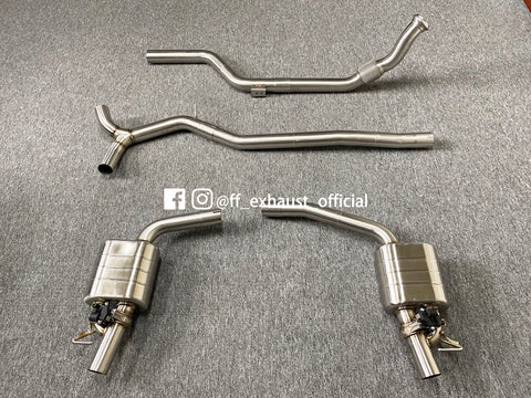 Upgrade MB AMG X290 GT43/GT50/GT53 Valved Sport Exhaust System