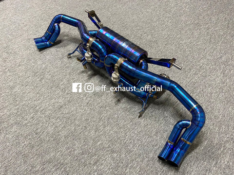 Upgrade Audi R8 V10 (GEN3) Titanium Valved Sport Exhaust System