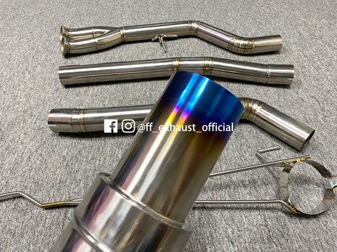 Upgrade BMW F87 M2 Competition Titanium Race Exhaust