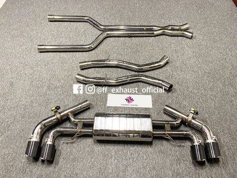 Upgrade BMW F95 X5M/F96 X6M Valved Sport Exhaust System