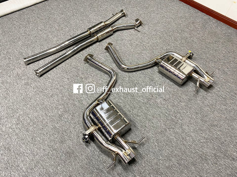 Upgrade MB AMG W222 S500/S550/S63 Valved Sport Exhaust System