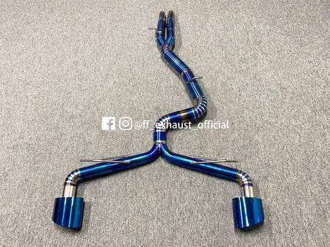 Upgrade Audi TTRS 8S Titanium Race Exhaust