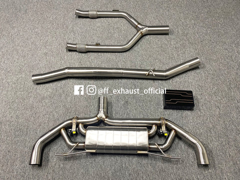 Upgrade MB AMG X253 GLC43 Valved Sport Exhaust System