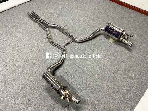 Upgrade MB W212 E350/E400 Valved Sport Exhaust System